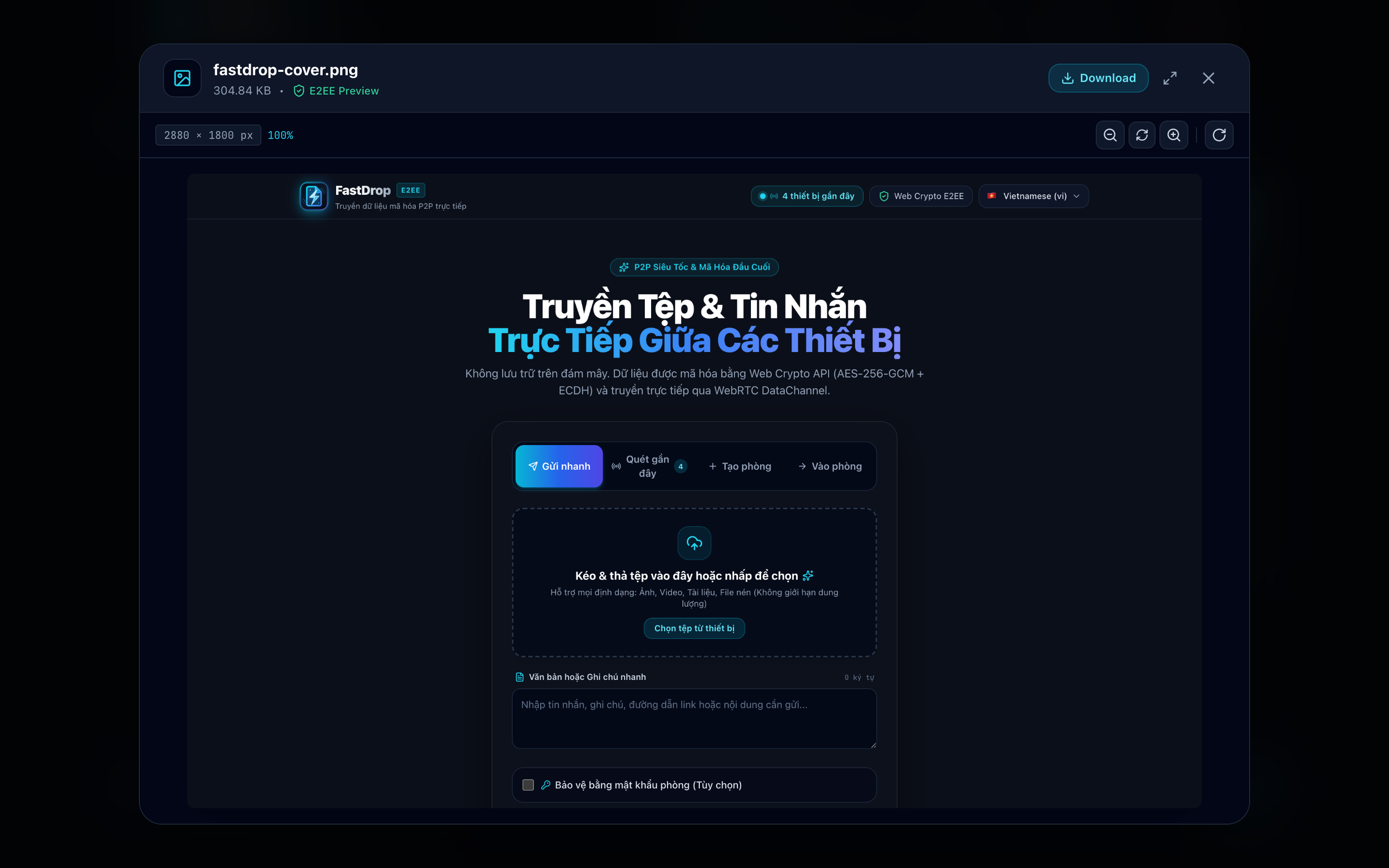 In-Browser Rich File Preview Modal — Safe and Instant Local Inspection